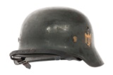 WWII GERMAN KRIEGSMARINE M35 DD COMBAT HELMET