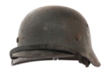 WWII GERMAN HEER M40 SD COMBAT HELMET