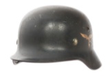 WWII GERMAN LUFTWAFFE SD M35 COMBAT HELMET