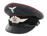 WWII GERMAN LUFTWAFFE FLAK ARTILLERY NCO VISOR CAP