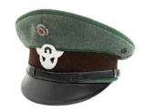 WWII GERMAN SCHUTZPOLIZEI NCO VISOR CAP
