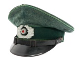 WWII GERMAN SCHUTZPOLIZEI NCO VISOR CAP