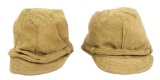WWII IMPERIAL JAPANESE ARMY EM/NCO FIELD CAPS