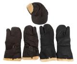 WWII USAAF GUNNER B-2 CAP & A-9 FLYING GLOVES