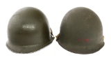 WWII US ARMY M1 COMBAT HELMETS