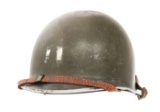 WWII US ARMY 29th INFANTRY DIV. OFFICER M1 HELMET