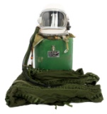 SOVIET GSH-6 FLIGHT HELMET & CHINESE FLIGHT SUIT