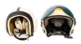 COLD WAR SOVIET ZSH-5 & CZECH HELICOPTER HELMETS