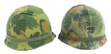 VIETNAM WAR US M1 COMBAT HELMETS