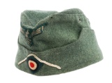 WWII GERMAN HEER OVERSEAS CAP