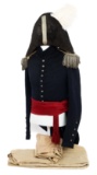 WAR OF 1812 US REGIMENTAL STAFF OFFICER UNIFORM