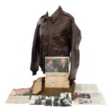 WWII USAAF DOOLITTLE RAIDER ATTRIBUTED A-2 JACKET