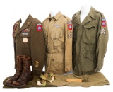 WWII US 551st PIB & 82nd AIRBORNE NAMED GROUPING