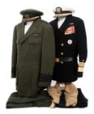 VIETNAM WAR US NAVY ADMIRAL NAMED UNIFORM GROUPING