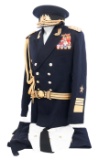 COLD WAR EAST GERMAN VOLKSMARINE ADMIRAL UNIFORM
