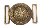 CIVIL WAR US ARMY OFFICER TWO-PIECE BELT BUCKLE