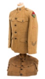 WWI US AIR SERVICE & 14th ENGINEER REGT NCO TUNICS