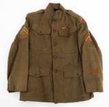WWI US ARMY 77th INFANTRY & 110th MORTAR UNIFORMS