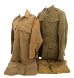 WWI US M1902 & M1917 TUNICS & PULLOVER SHIRTS