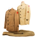 WWI US AEF 6th & 37th DIVISION ENLISTED TUNICS