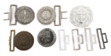 WWII GERMAN OFFICER BELT BUCKLES