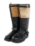 WWII GERMAN LUFTWAFFE ELECTRIC HEATED FLIGHT BOOTS
