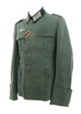 WWII GERMAN HEER PIONEER OFFICER M36 DRESS TUNIC