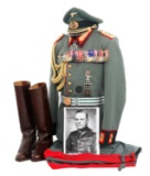 WWII GERMAN WILHELM KEITEL TRIBUTE UNIFORM SET