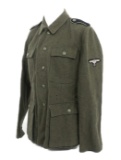 WWII GERMAN WAFFEN-SS M43 ENLISTED TUNIC