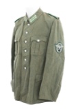 WWII GERMAN POLICE WACHTMEISTER SERVICE TUNIC