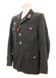 WWII GERMAN LUFTWAFFE M43 COMMS OFFICER TUNIC