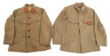 WWII IJA COLONEL & LT COLONEL COTTON TUNICS