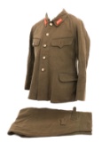 WWII IMPERIAL JAPANESE ARMY OFFICER WINTER UNIFORM