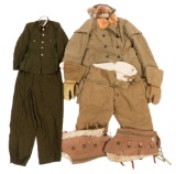 WWII JAPANESE ARMY OFF. MANCHURIA WINTER UNIFORM