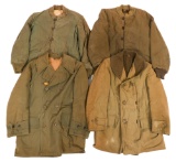 WWII US ARMY M43 FIELD PILES & MACKINAW COATS