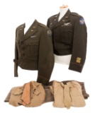 WWII USAAF OFFICER IKE JACKET UNIFORMS
