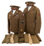 WWII US ARMY & AAF ENLISTED/NCO UNIFORMS