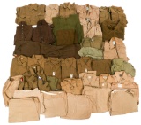 WWII US ARMY ENLISTED UNIFORM ITEMS