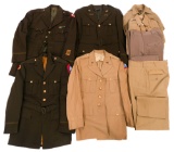 WWII US ARMY OFFICER UNIFORM ITEMS