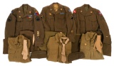 WWII US 5th ARMY 10th ARMORED DIVISON UNIFORMS