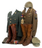 WWII - COLD WAR US UNIFORMS ITEMS & SWEDISH PANTS