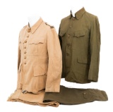 WWII JAPANESE & FRENCH ARMY SUMMER UNIFORMS