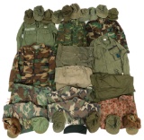 KOREAN WAR - 1980's US ARMY CAPS & UNIFORM ITEMS