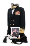 COLD WAR - GULF WARS US NAVY ADMIRAL NAMED UNIFORM