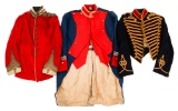 19th C. UK HUSSAR, MADRAS INF, & MOVIE PROP TUNICS