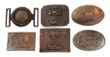 REENACTOR CIVIL WAR CONFEDERATE STATES BUCKLES