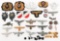 WWII GERMAN WEHRMACHT HEADGEAR INSIGNIA & PARTS