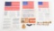 WWII - COLD WAR US INSIGNIA, ID CARD & BLOOD CHITS