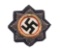 WWII GERMAN CROSS IN GOLD CLOTH BULLION EMBROIDERY