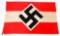 WWII GERMAN HITLER YOUTH BANNER FLAG